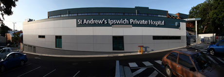 St Andrew's Ipswich Private Hospital sign